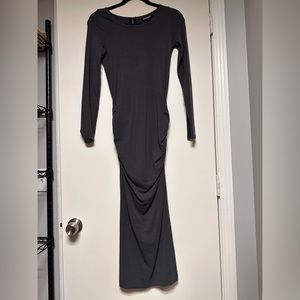 MIDI, fitted long sleeve dress by EXPRESS